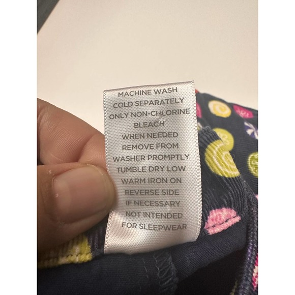 Girls Gymboree Navy Candy Print Skort with built in shorts Size 10 - Picture 8 of 9